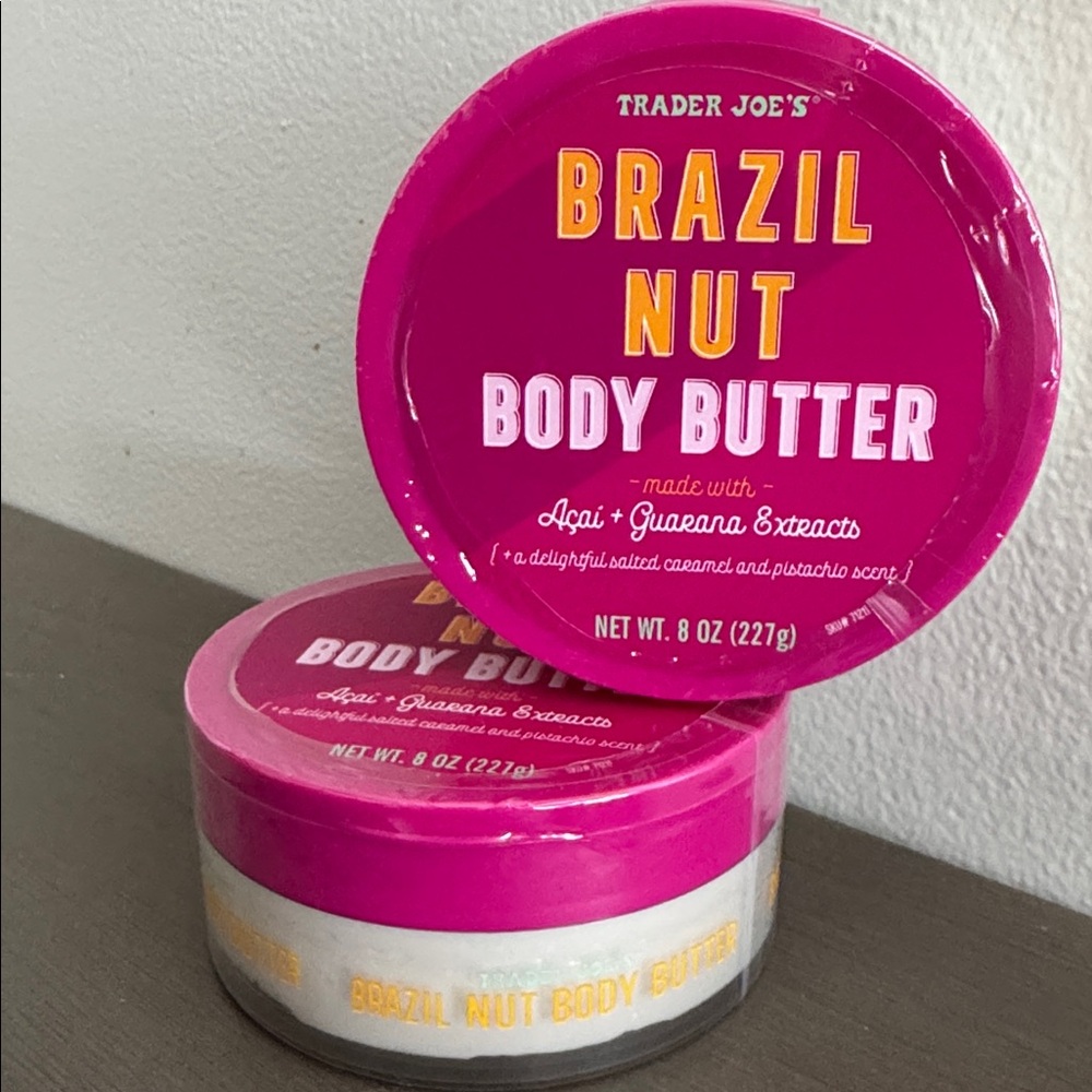 2 Pack - TRADER JOE'S BRAZIL NUT BODY BUTTER - New